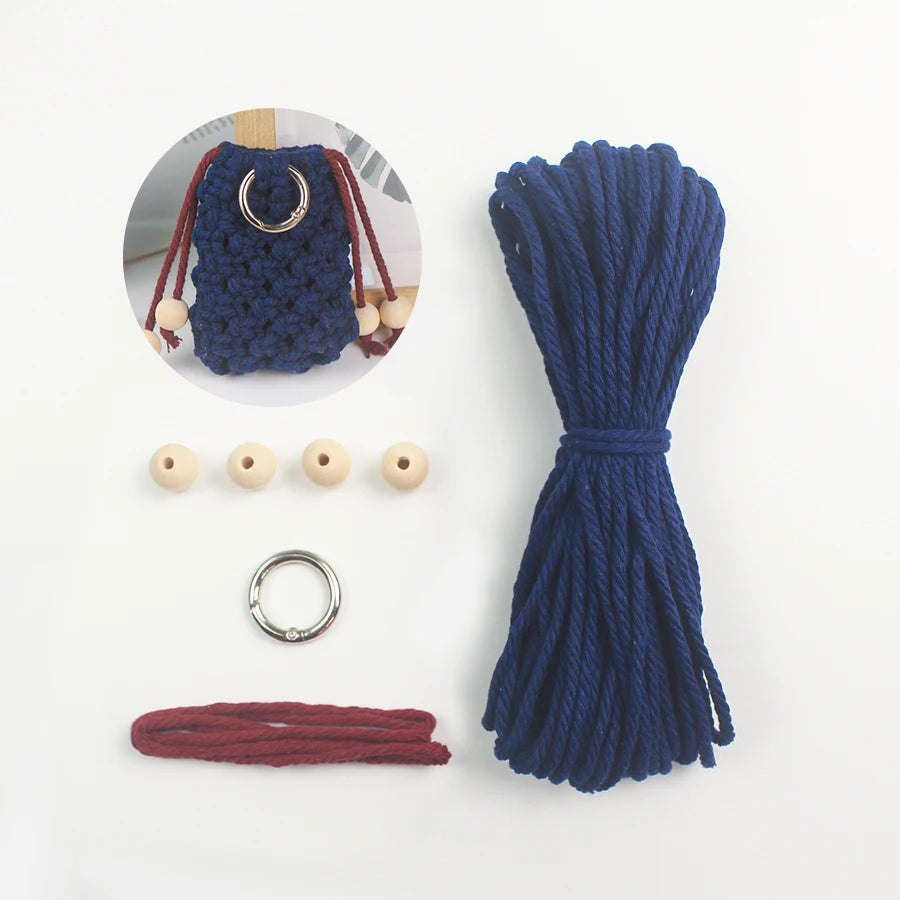 DIY Mini Pouch Macrame Kit
