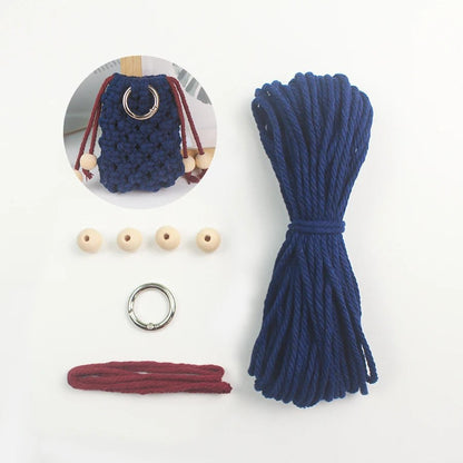 DIY Mini Pouch Macrame Kit