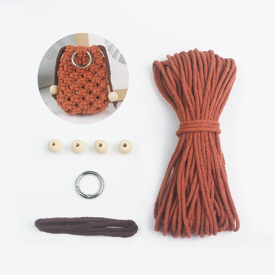 DIY Mini Pouch Macrame Kit