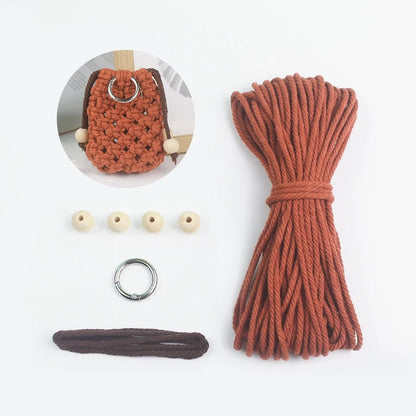 DIY Mini Pouch Macrame Kit
