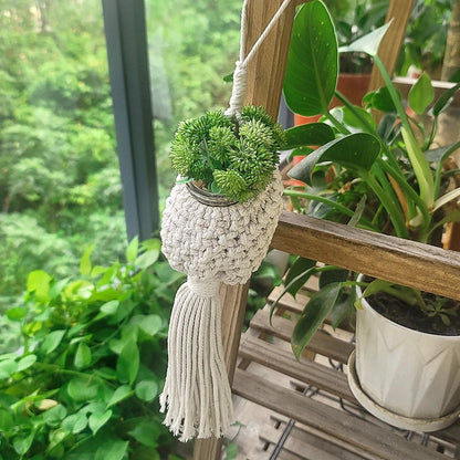 DIY Plant Hanging Basket Macrame Kit