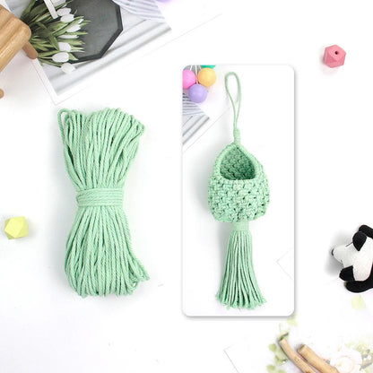 DIY Plant Hanging Basket Macrame Kit