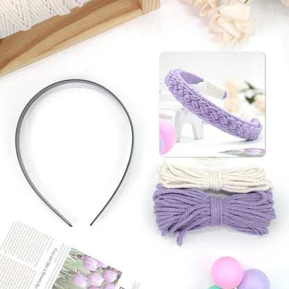 DIY Platted Hair Band Macrame Kit