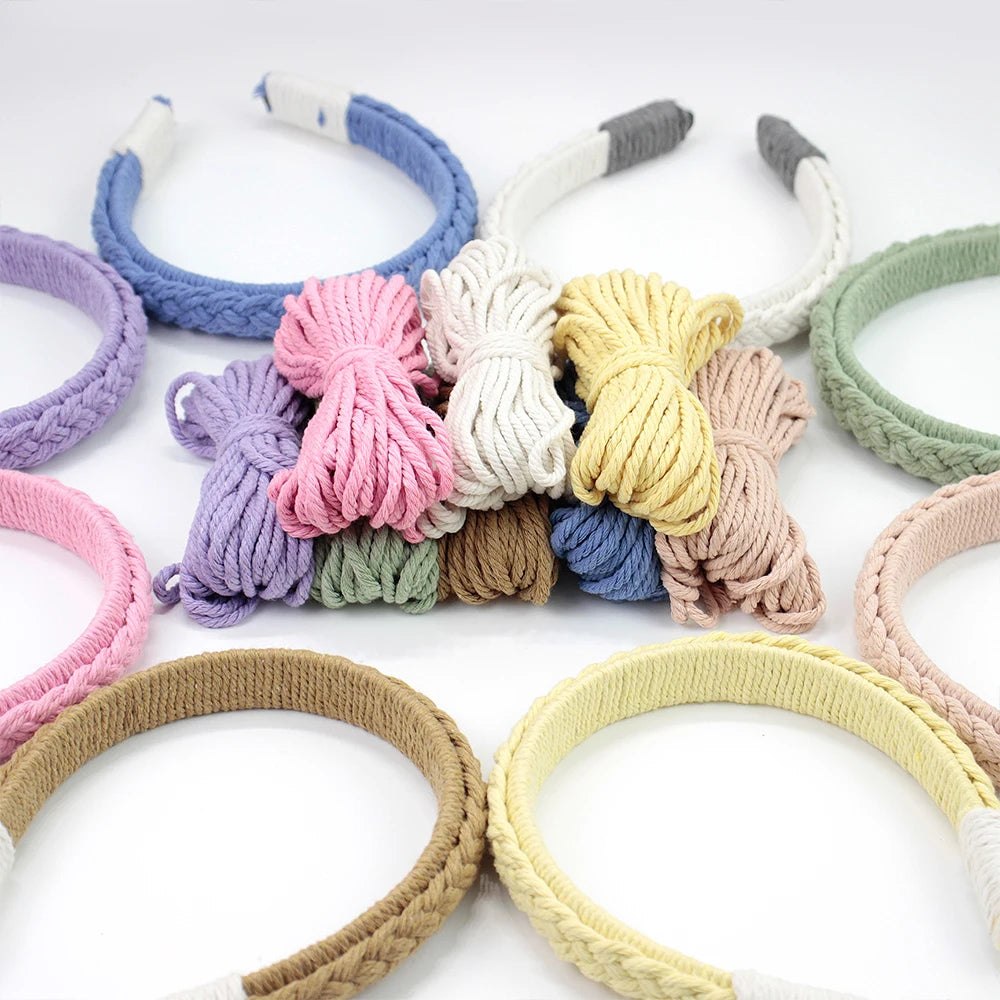 DIY Platted Hair Band Macrame Kit