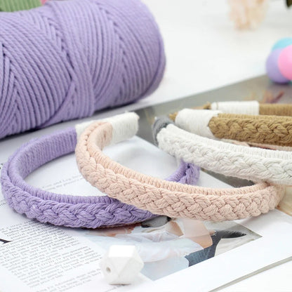 DIY Platted Hair Band Macrame Kit