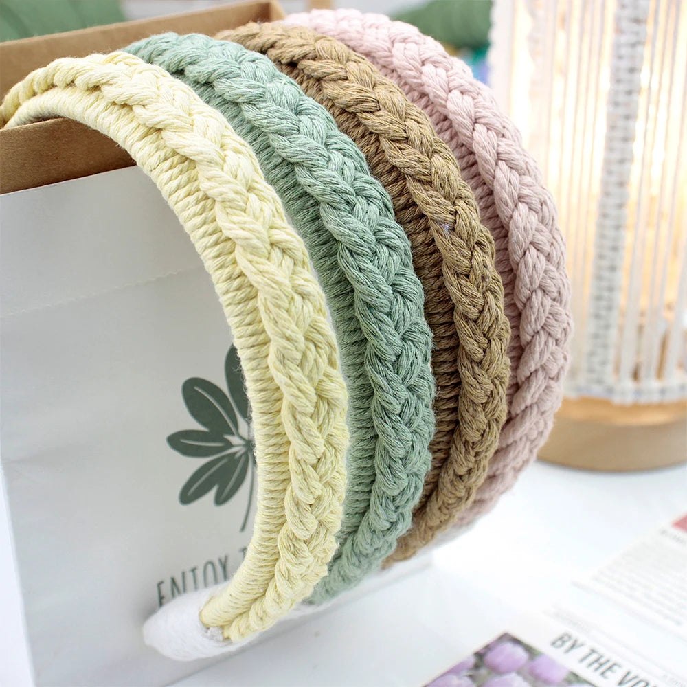 DIY Platted Hair Band Macrame Kit