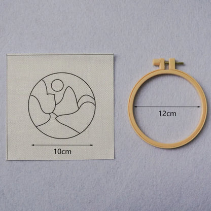 DIY Punch Needle Tufting Coaster Kit - Sunshine Bliss
