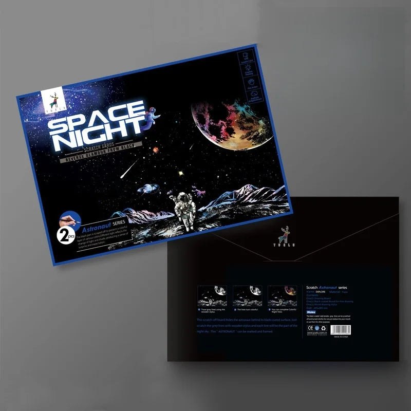 DIY Scratch Painting Art 40.5cm x 28.5cm - Nightscape Series