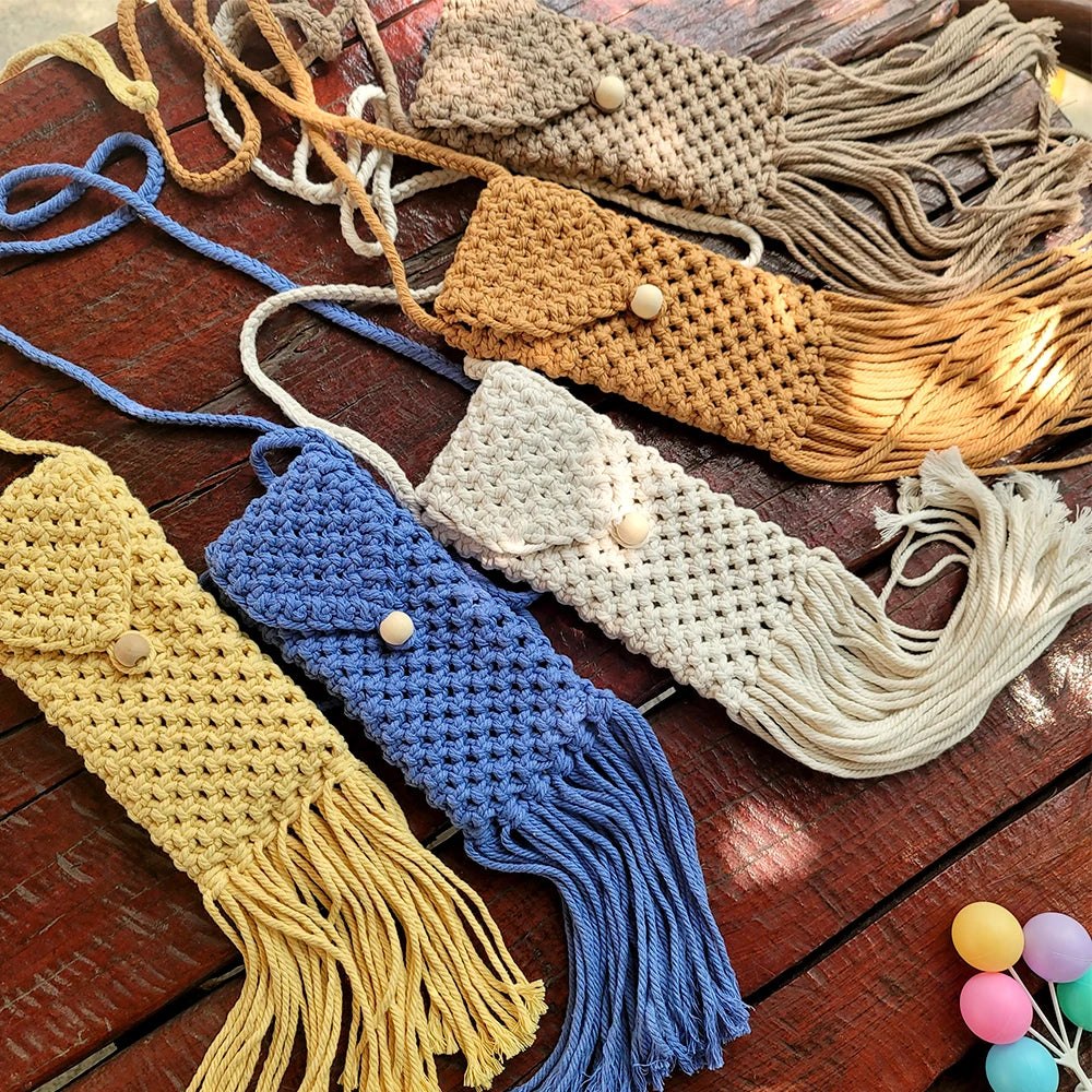 DIY Tassel Bag Macramé Kit