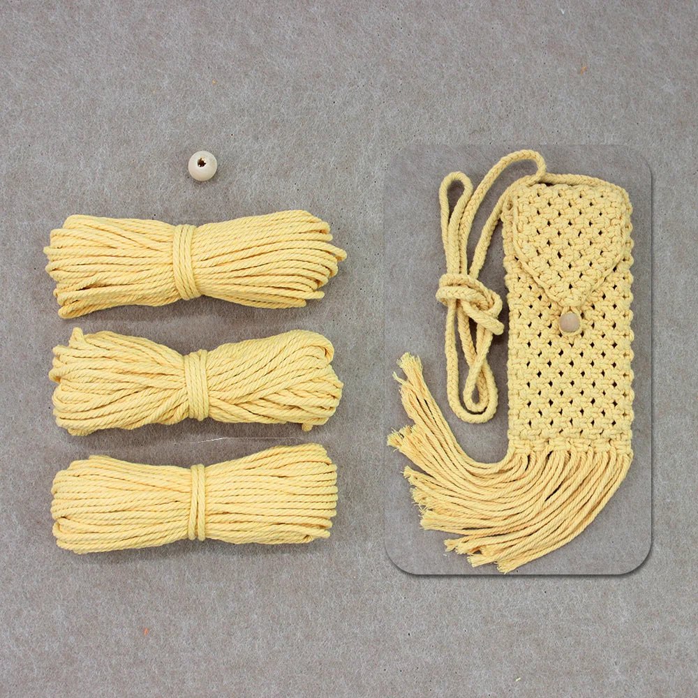 DIY Tassel Bag Macramé Kit