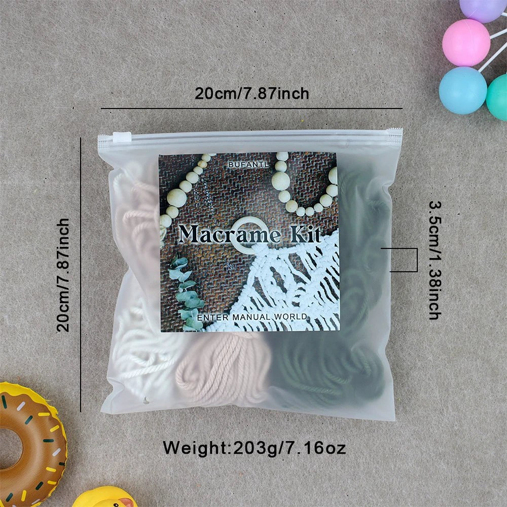 DIY Tassel Bag Macramé Kit