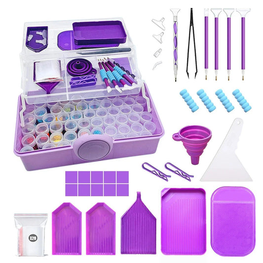 Diamond Painting Tools and Storage Box