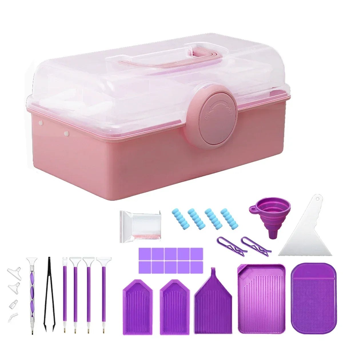 Diamond Painting Tools and Storage Box