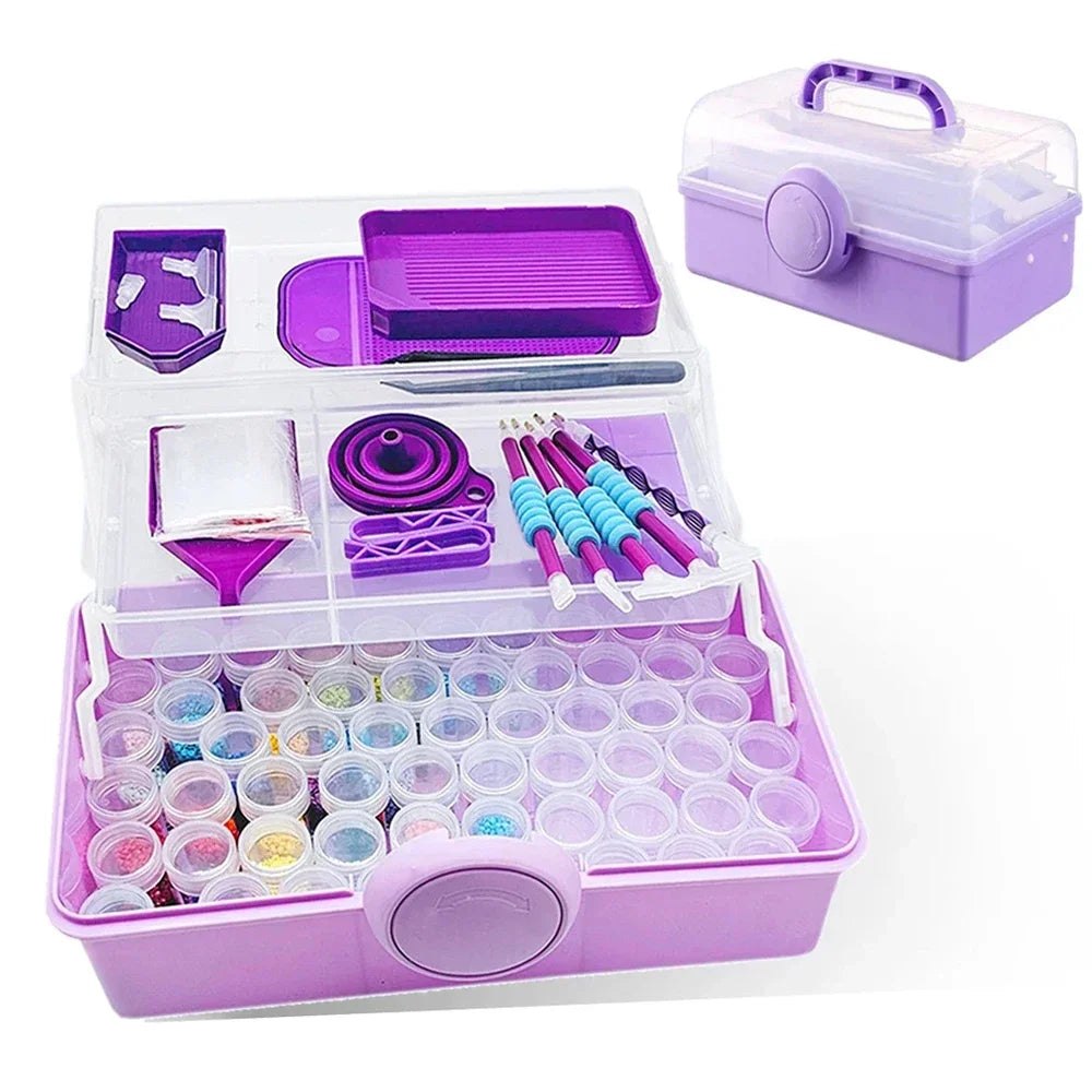 Diamond Painting Tools and Storage Box