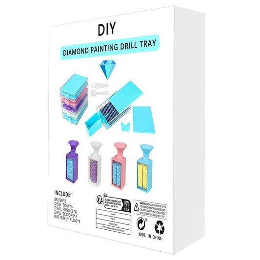 Diamonds Painting Drill Tray and Funnel Tool Kit