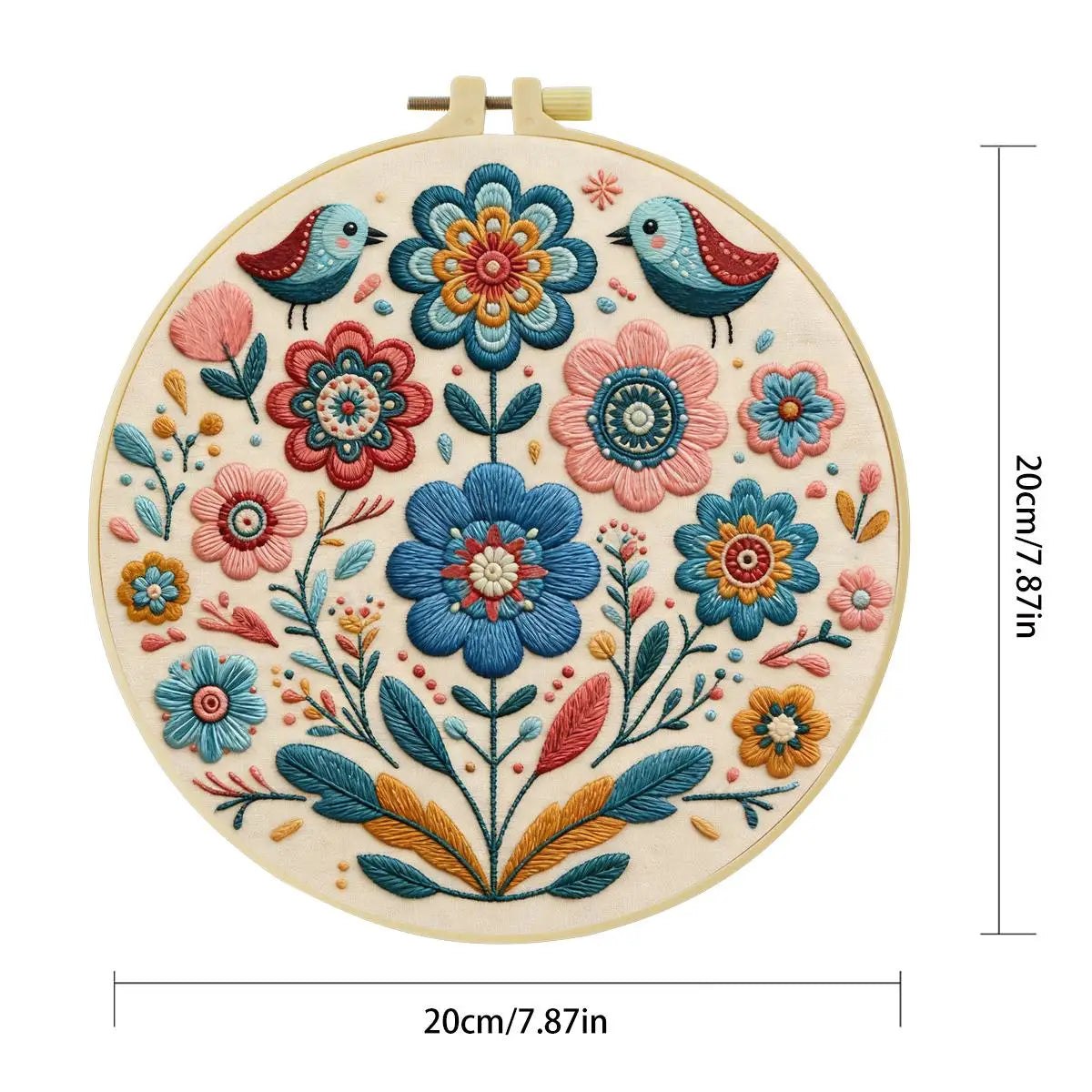 Embroidery DIY Starter Kit - Boho Birds