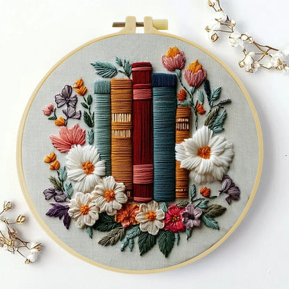 Embroidery DIY Starter Kit - Book Lover