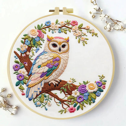 Embroidery DIY Starter Kit - Bridgerton Owl