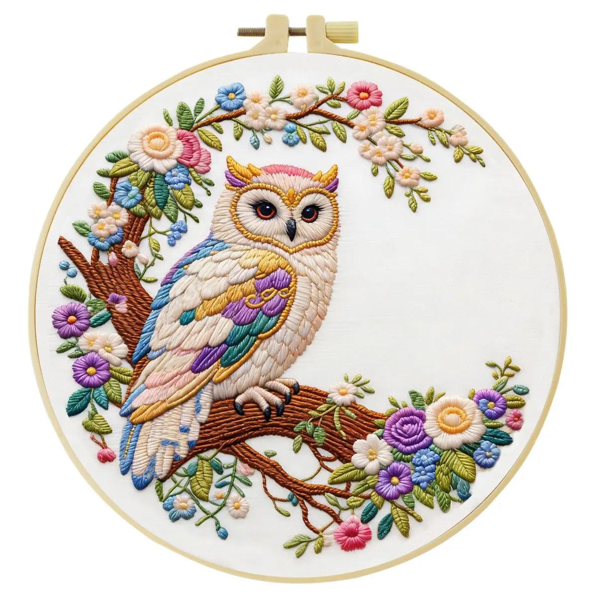 Embroidery DIY Starter Kit - Bridgerton Owl