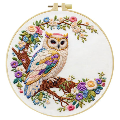 Embroidery DIY Starter Kit - Bridgerton Owl
