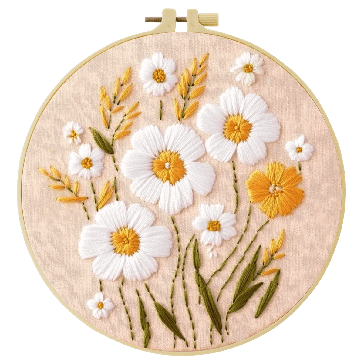 Embroidery DIY Starter Kit - Dashing Daisies