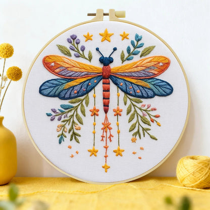 Embroidery DIY Starter Kit - Dragonfly