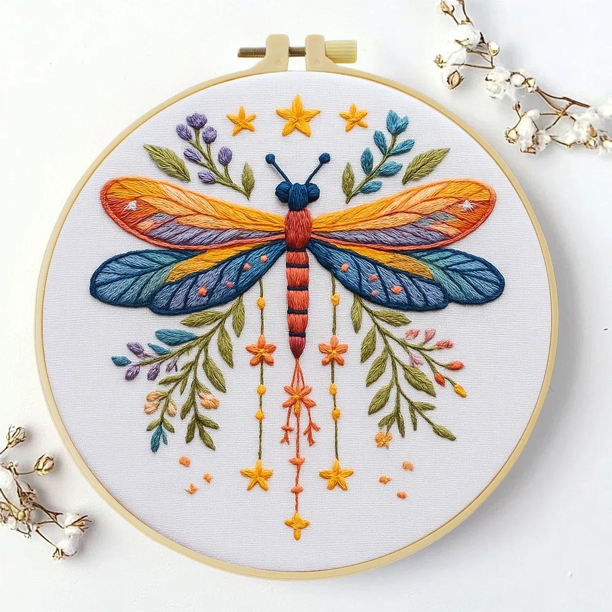 Embroidery DIY Starter Kit - Dragonfly
