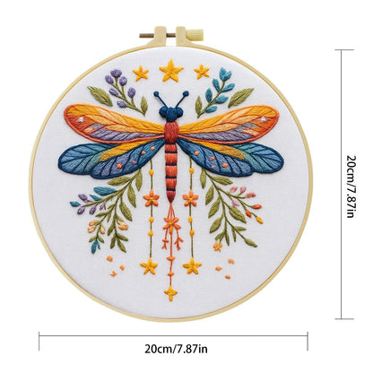 Embroidery DIY Starter Kit - Dragonfly