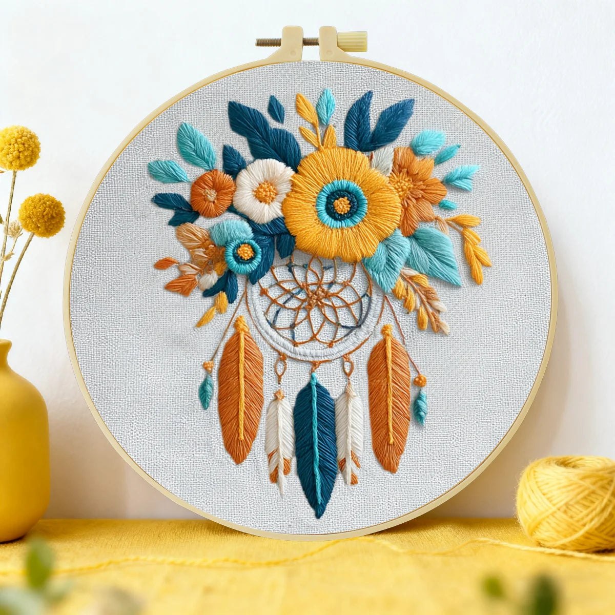 Embroidery DIY Starter Kit - Dream Catcher