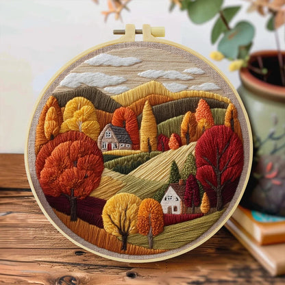 Embroidery DIY Starter Kit - Hill Side Farm