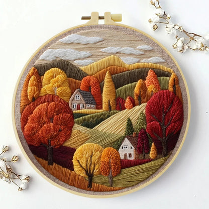 Embroidery DIY Starter Kit - Hill Side Farm