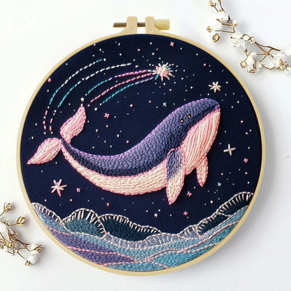 Embroidery DIY Starter Kit - Leaping Whale