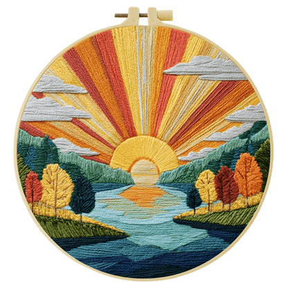 Embroidery DIY Starter Kit - Maintain Runrise