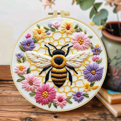 Embroidery DIY Starter Kit -Queen Bee Beauty