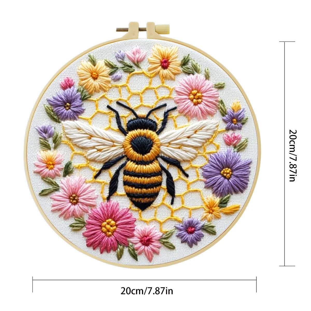 Embroidery DIY Starter Kit -Queen Bee Beauty