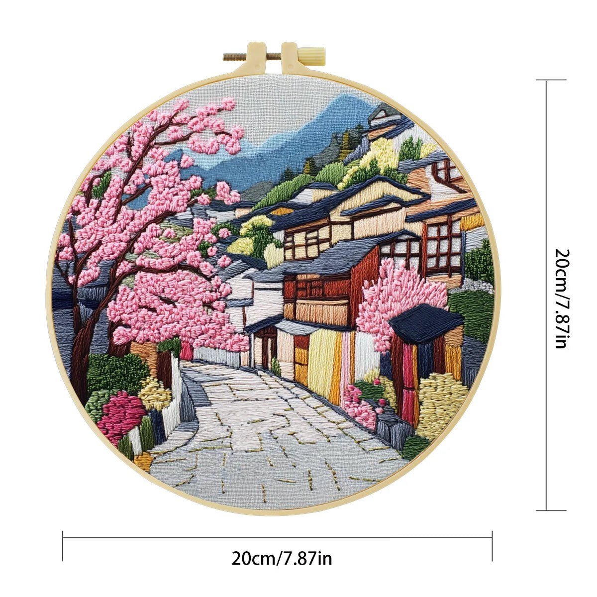 Embroidery DIY Starter Kit - Streets of Japan