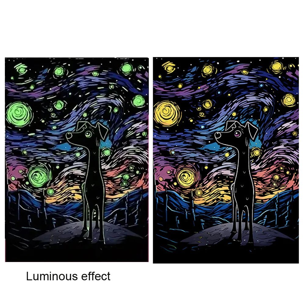 Glow in Dark Scratch Art Kits