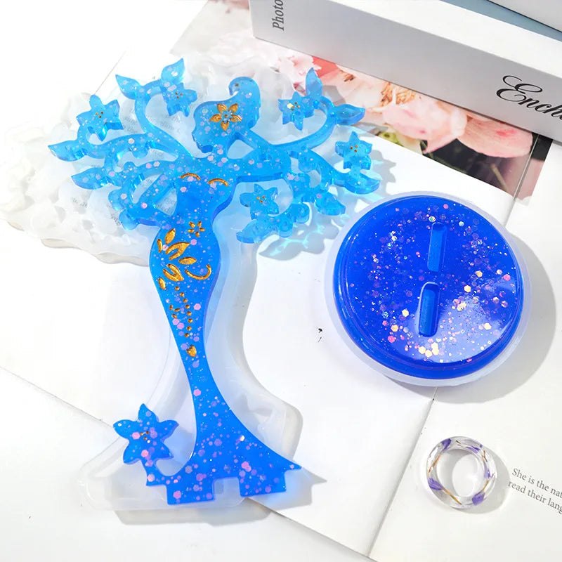 Goddess Earing Jewellery Holder Display Stand Epoxy Resin Silicone Mould