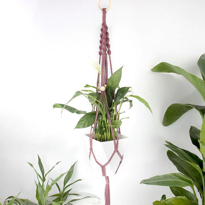 Hanging Plant Basket Macrame Kit