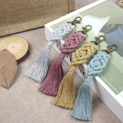 Key Chain Macrame Kits - 6 Patterns