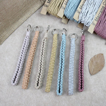 Key Chain Macrame Kits - 6 Patterns