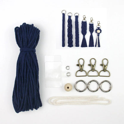 Key Chain Macrame Kits - 6 Patterns