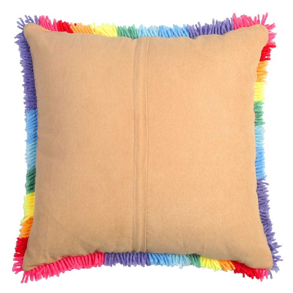 Latch Hook Pillow Making Kit - Mystical Forest Night Design