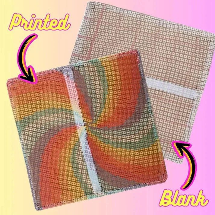 Latch Hook Pillow Making Kit - Christmas Deer - Festive DIY Project