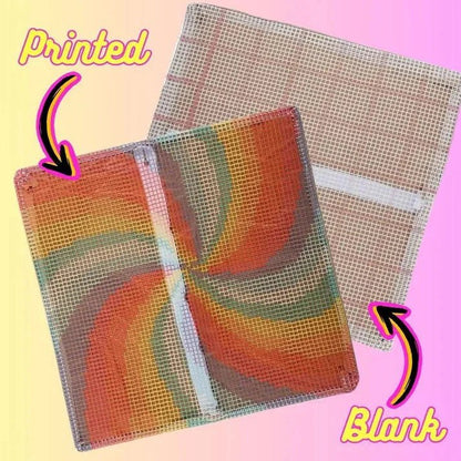 Latch Hook Rug Making Kit - Butterfly Blossom - 102x69cm