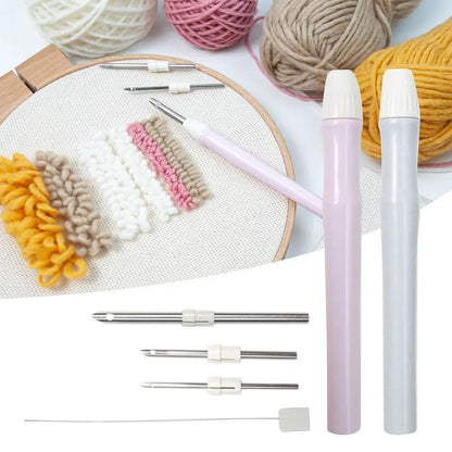 Magic Punch Needle Kit Stitching Tool Set