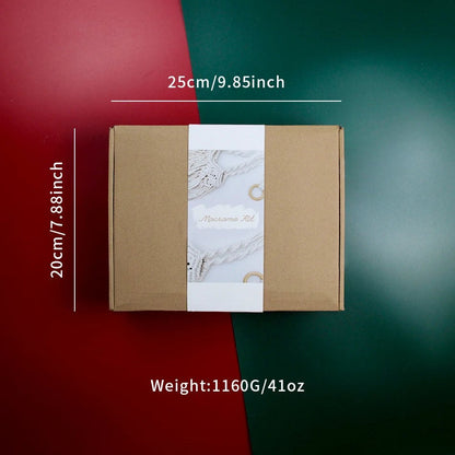 Mega Christmas Decorations DIY Macrame Craft Kit