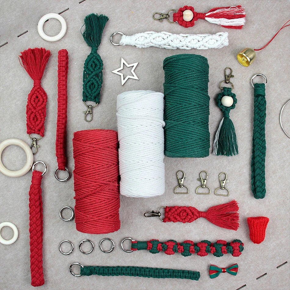 Mega Christmas Decorations DIY Macrame Craft Kit