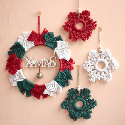 Mega Christmas Decorations DIY Macrame Craft Kit