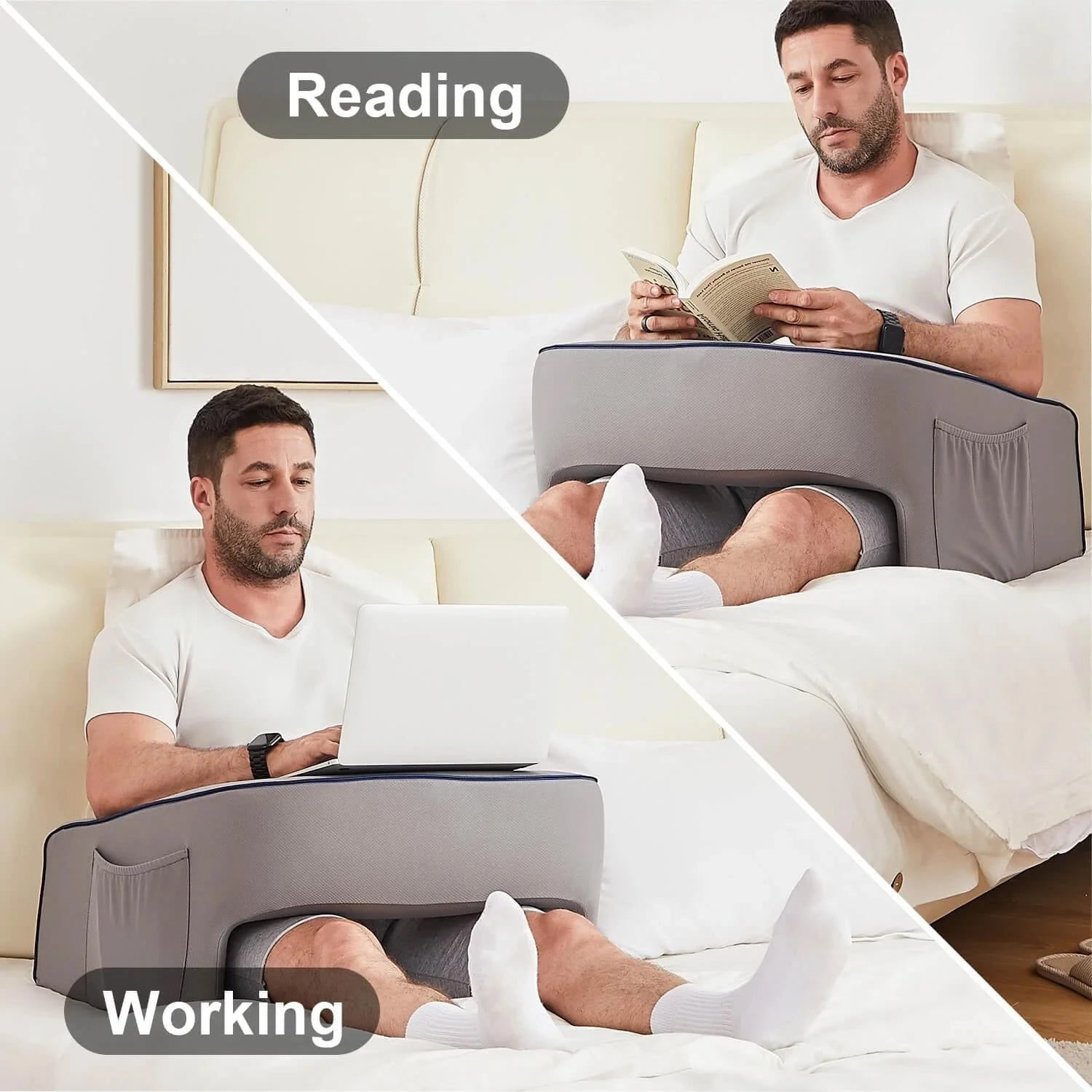 Memory Foam Crafting Lap Desk Pillow